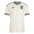 Japan Football Jersey | White Rainbow Pinstripe Retro Kit